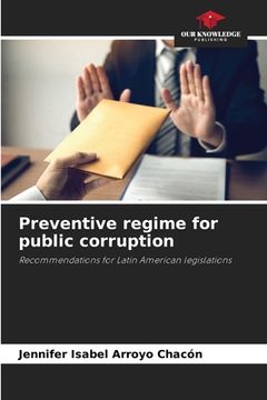 portada Preventive regime for public corruption (en Inglés)