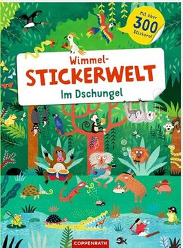 portada Wimmel-Stickerwelt - im Dschungel (en Alemán)