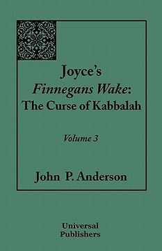 portada joyce's finnegans wake: the curse of kabbalah: volume 3