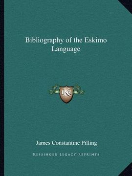 portada bibliography of the eskimo language (in English)