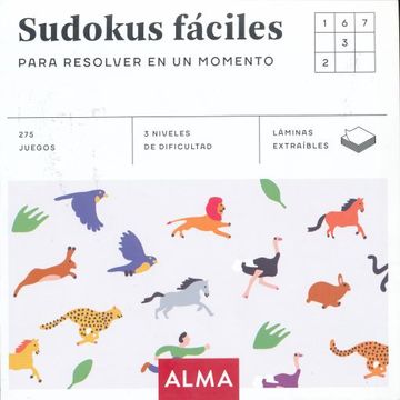 portada Sudokus Fáciles Para Resolver en un Momento