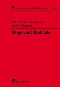 portada Rings and Radicals (en Inglés)