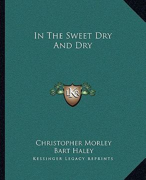 portada in the sweet dry and dry (in English)