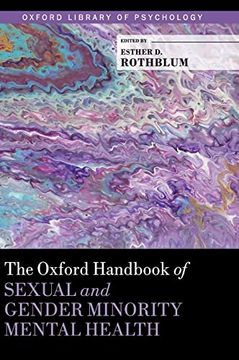 portada The Oxford Handbook of Sexual and Gender Minority Mental Health (Oxford Library of Psychology) (en Inglés)