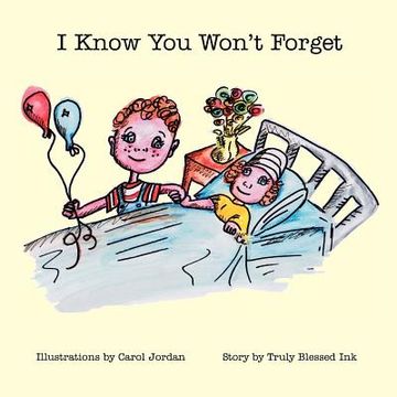 portada i know you won't forget (en Inglés)