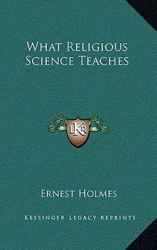 portada what religious science teaches (en Inglés)