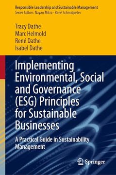 portada Implementing Environmental, Social and Governance (Esg) Principles for Sustainable Businesses: A Practical Guide in Sustainability Management (en Inglés)