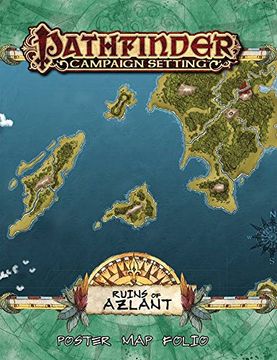 portada Pathfinder Campaign Setting: Ruins of Azlant Poster map Folio (en Inglés)
