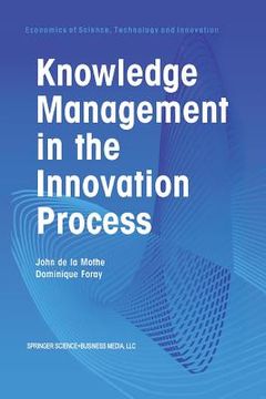 portada Knowledge Management in the Innovation Process (en Inglés)