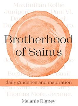 portada Brotherhood of Saints: Daily Guidance and Inspiration (en Inglés)