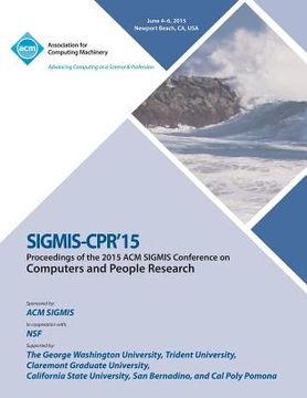 portada SIGMIS CPR 15 Computer and People Research (en Inglés)