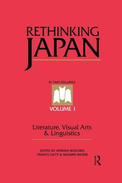 portada Rethinking Japan vol 1. Literature, Visual Arts & Linguistics (en Inglés)