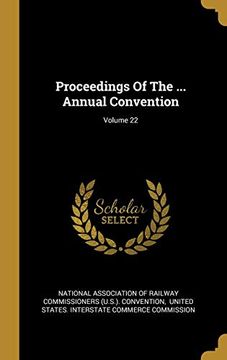 portada Proceedings of the. Annual Convention; Volume 22 (en Inglés)