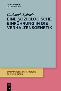 portada Eine Soziologische Einführung in Die Verhaltensgenetik (en Alemán)