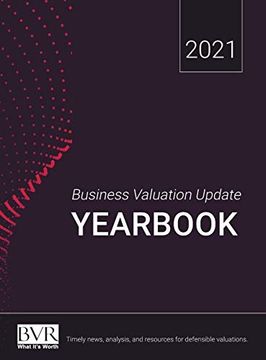 portada Business Valuation Update Yearbook 2021 