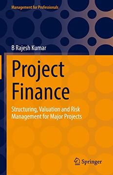 portada Project Finance: Structuring, Valuation and Risk Management for Major Projects (Management for Professionals) (in English)