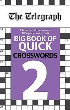 portada The Telegraph Big Book of Quick Crosswords 2 (Paperback) (en Inglés)