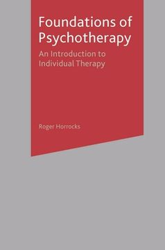 portada Foundations of Psychotherapy: An Introduction to Individual Therapy (en Inglés)