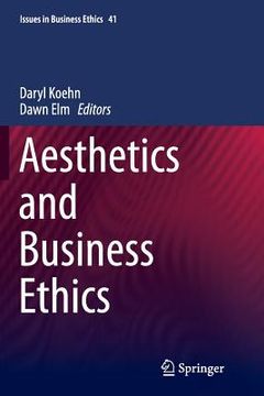 portada Aesthetics and Business Ethics (en Inglés)