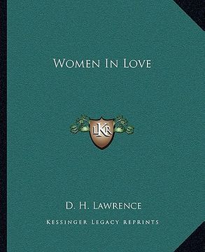 portada women in love (en Inglés)