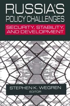 portada russia's policy challenges (en Inglés)