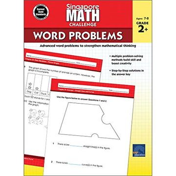 portada Singapore Math Challenge Word Problems, Grades 2 - 5 (en Inglés)