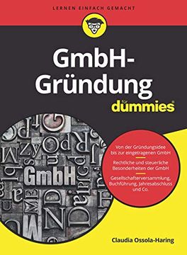 portada Gmbh-Gründung für Dummies (in German)