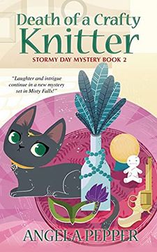 portada Death of a Crafty Knitter: 2 (Stormy day Mystery) 