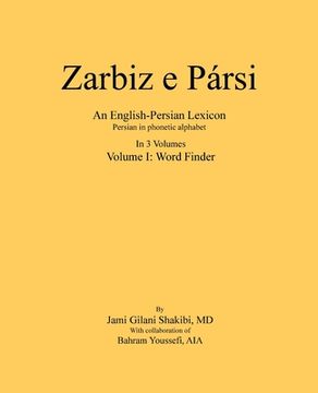 portada Zarbiz e Parsi: Volume I: Word Finder (en Inglés)
