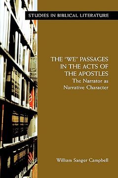 portada the we passages in the acts of the apostles