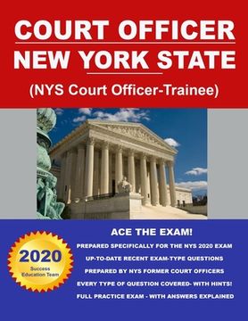 portada Court Officer New York State (NYS Court Officer-Trainee) (en Inglés)