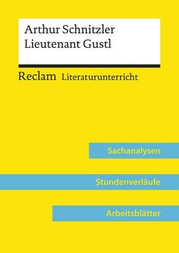 portada Arthur Schnitzler: Lieutenant Gustl (Lehrerband) (en Alemán)