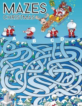 portada Mazes Christmas (en Inglés)