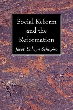 portada social reform and the reformation (en Inglés)