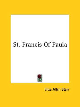portada st. francis of paula (en Inglés)