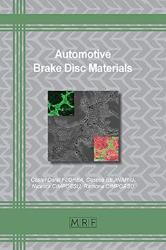 portada Automotive Brake Disc Materials (105) (Materials Research Foundations) (en Inglés)