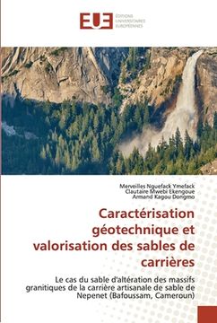 portada Caractérisation géotechnique et valorisation des sables de carrières (en Francés)