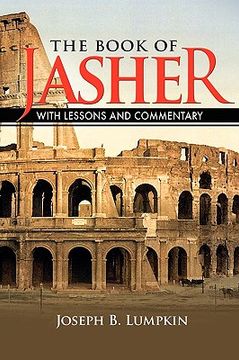 portada the book of jasher with lessons and commentary (en Inglés)