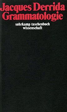 portada Grammatologie (Suhrkamp Taschenbuch Wissenschaft) (en Alemán)