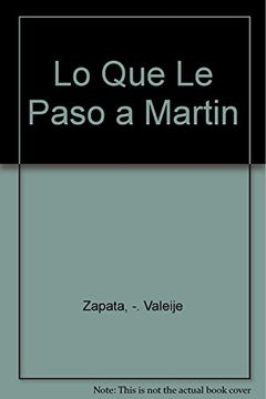 portada Lo que le Paso a Martin (in Spanish)
