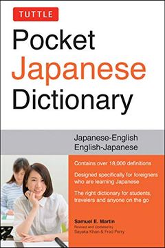 portada Tuttle Pocket Japanese Dictionary: Japanese-English English-Japanese Completely Revised and Updated Second Edition (en Inglés)