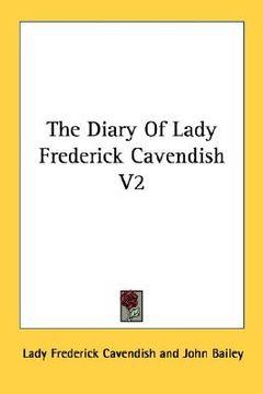 portada the diary of lady frederick cavendish v2 (in English)