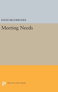 portada Meeting Needs (Princeton Legacy Library) (en Inglés)