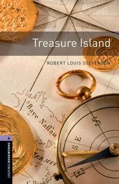 portada Oxford Bookworms Library: Treasure Island: Level 4: 1400-Word Vocabulary (en Inglés)