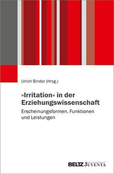 portada Irritation« in der Erziehungswissenschaft (en Alemán)