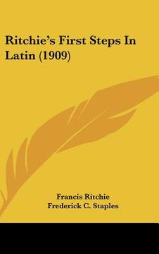 portada ritchie's first steps in latin (1909) (en Inglés)