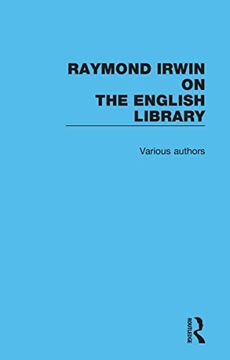 portada Raymond Irwin on the English Library