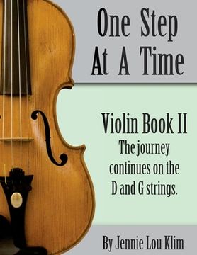 portada One Step At A Time: Violin Book II (en Inglés)