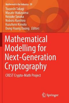 portada Mathematical Modelling for Next-Generation Cryptography: Crest Crypto-Math Project (en Inglés)