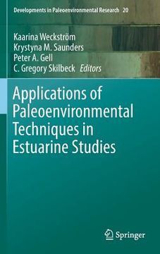 portada Applications of Paleoenvironmental Techniques in Estuarine Studies (en Inglés)